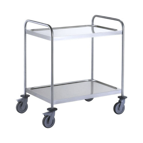 Carrello da trasporto - C14  - MI Mailbox International GmbH - in acciaio inossidabile / 2 livelli / con rotelle