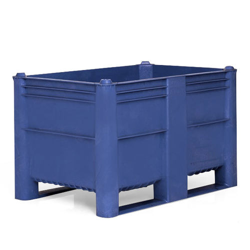 Cassa-pallet in HDPE - D800  - MI Mailbox International GmbH - per movimentazione / per prodotti alimentari / per prodotti sfusi