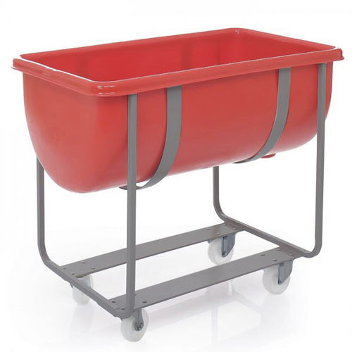 Carrello da trasporto - H302M  - MI Mailbox International GmbH - in acciaio inossidabile / porta-contenitori / con rotelle