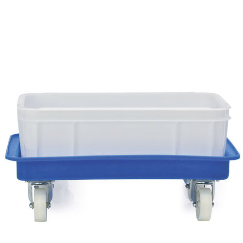 Carrello dolly portavasca - E1104 - MI Mailbox International GmbH - in plastica / per passaggio
