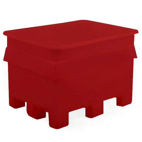 Cassa-pallet in polietilene - E2 - MI Mailbox International GmbH - di stoccaggio / accatastabile / con coperchio