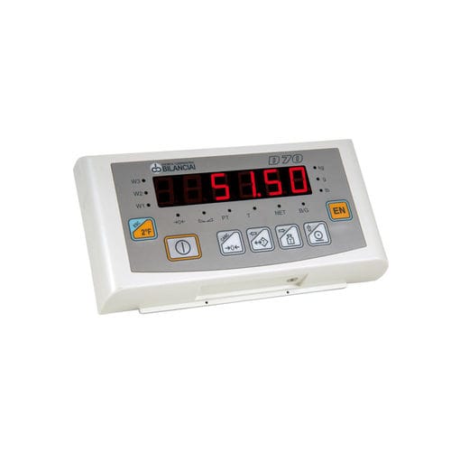 Terminale di pesatura con display LED - D70E - Cachapuz Bilanciai Group - ad incastro / Ethernet / a distanza