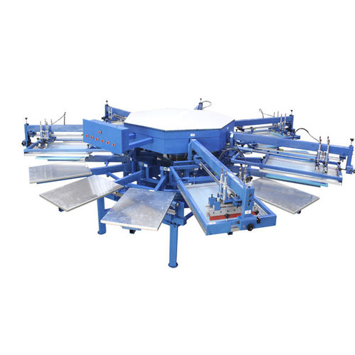 Macchina serigrafica automatica - GW-6C-14S - Dongguan Hoystar Printing Machinery Co.,Ltd - a 6 colori / per tessili / per etichette