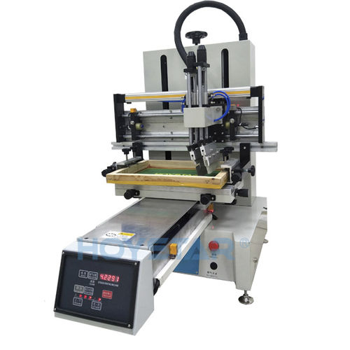 Macchina serigrafica con piano di lavoro estraibile - GW-PT - Dongguan Hoystar Printing Machinery Co.,Ltd - automatica / semiautomatica / monocromatica