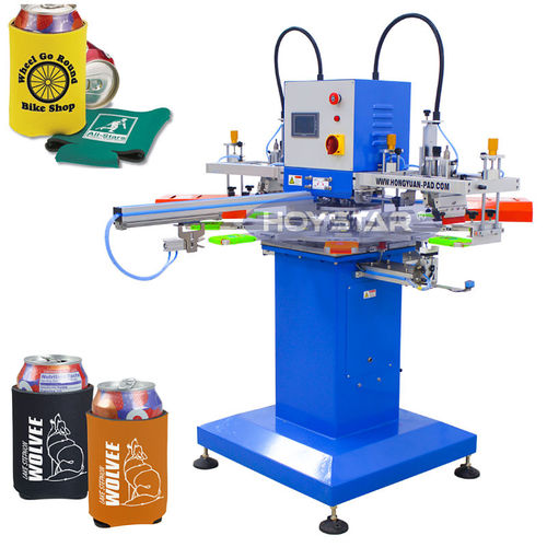 Macchina serigrafica automatica - GW-200TRS-C - Dongguan Hoystar Printing Machinery Co.,Ltd - a 2 colori / per coprilattine / per portalattine termici