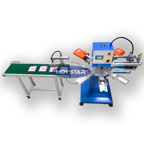 Macchina serigrafica automatica - GW-100TRS-NP - Dongguan Hoystar Printing Machinery Co.,Ltd - monocromatica / per tessili / ad alta velocità