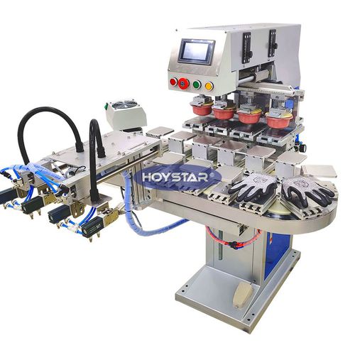 Macchina tampografica a 4 colori - GW-P4C-G - Dongguan Hoystar Printing Machinery Co.,Ltd