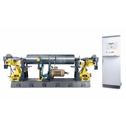 Macchina equilibratrice orizzontale - SYM-6000 - Messmatic - statico / manuale / con trasmissione a cinghia