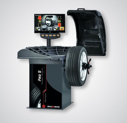 Equilibratrice per automobile - PRO-S - Messmatic - semiautomatica