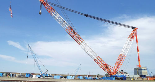 Gru cingolata - LAMPSON TRANSI-LIFT®LTL-3000 - Lampson crane - tralicciata / per cantiere / di sollevamento