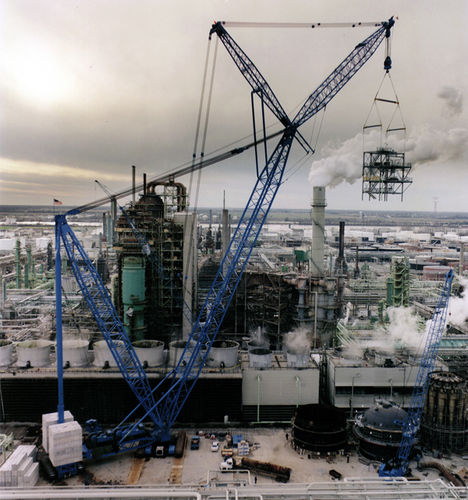 Gru mobile - LAMPSON TRANSI-LIFT® 1200 - Lampson crane - con braccio / tralicciata / per cantiere