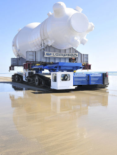 Transporter con motore diesel - Lampson crane - cingolato / per carichi pesanti