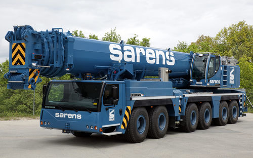 Gru idraulica - Sarens Group - montata su camion / telescopica / fuoristrada