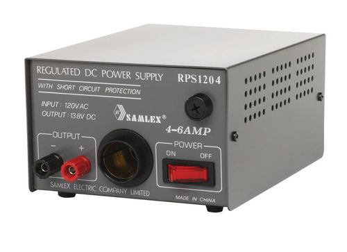 Alimentatore elettrico da tavolo - 4 - 6 A, 13.8 V | RPS-1204CPBT  - Samlex America - AC/DC / lineare