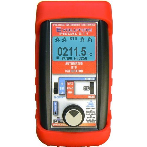 Calibratore per sensore RTD - PIE 211 - PIE - Pratical Instrument Electronics, Inc - di temperatura / portatile