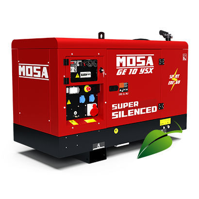 Gruppo elettrogeno diesel - GE 10 YSX - MOSA - trifase / monofase / stazionario