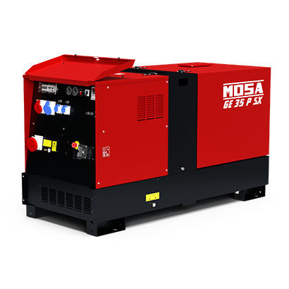 Gruppo elettrogeno diesel - GE 35 PSX - MOSA - trifase / monofase / stazionario