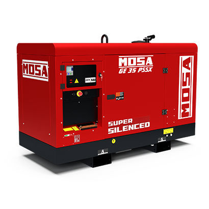Gruppo elettrogeno diesel - GE 35 PS SX - MOSA - trifase / monofase / stazionario
