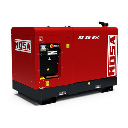 Gruppo elettrogeno diesel - GE 35 YSC - MOSA - trifase / monofase / stazionario