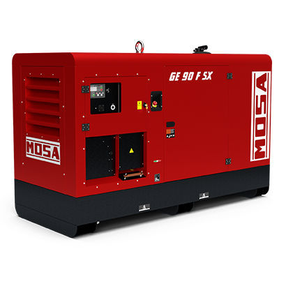 Gruppo elettrogeno diesel - GE 90 FSX - MOSA - trifase / stazionario / 50 Hz