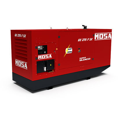 Gruppo elettrogeno diesel - GE 275 FSX - MOSA - trifase / stazionario / 50 Hz