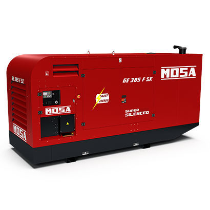 Gruppo elettrogeno diesel - GE 385 FSX  - MOSA - trifase / stazionario / 50 Hz