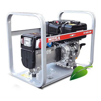 Gruppo elettrogeno diesel - GE 6500 YDT - MOSA - trifase / monofase / portatile