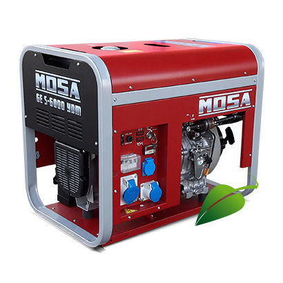 Gruppo elettrogeno diesel - GE S-6000 YDM - MOSA - monofase / stazionario / 50 Hz