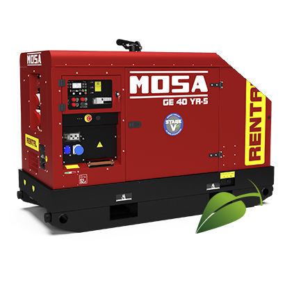 Gruppo elettrogeno diesel - GE 40 YR-5 - MOSA - trifase / stazionario / 50 Hz
