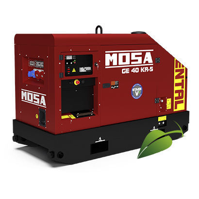 Gruppo elettrogeno diesel - GE 40 KR-5 - MOSA - trifase / stazionario / 50 Hz