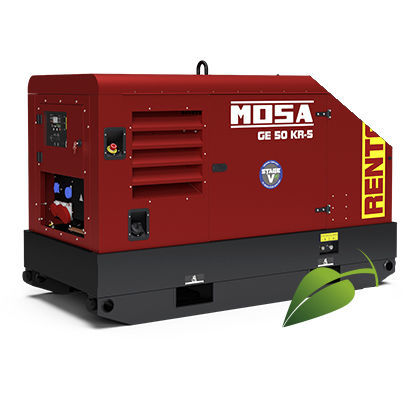 Gruppo elettrogeno diesel - GE 50 KR-5 - MOSA - trifase / stazionario / 50 Hz