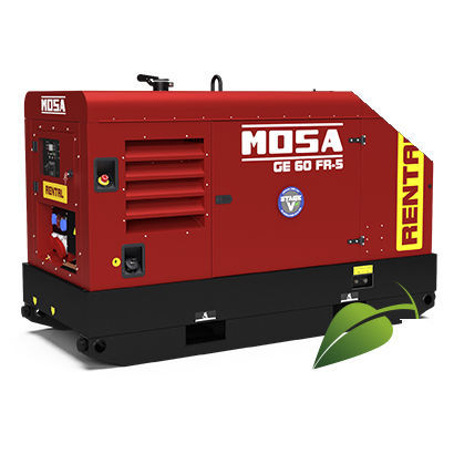 Gruppo elettrogeno diesel - GE 60 FR-5 - MOSA - trifase / stazionario / 50 Hz