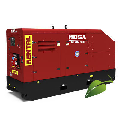 Gruppo elettrogeno diesel - GE 200 FR-5 - MOSA - trifase / stazionario / 50 Hz