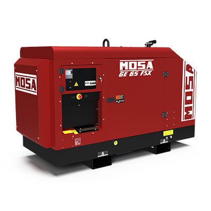 Gruppo elettrogeno diesel - GE 65 FSX - MOSA - trifase / monofase / stazionario