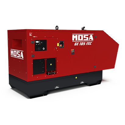 Gruppo elettrogeno diesel - GE 185 FXC - MOSA - trifase / stazionario / 50 Hz