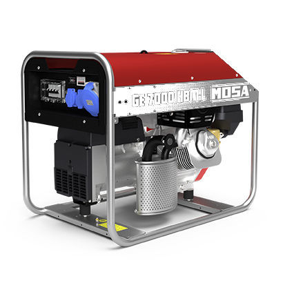 Gruppo elettrogeno diesel - GE 7000 HBM-L - MOSA - monofase / stazionario / 50 Hz