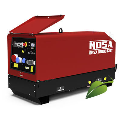 Gruppo elettrogeno diesel - GE SX-18000 KDT - MOSA - trifase / monofase / stazionario