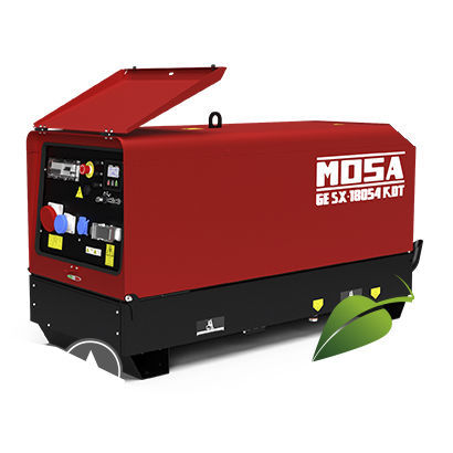 Gruppo elettrogeno diesel - GE SX-18054 KDT - MOSA - trifase / monofase / portatile