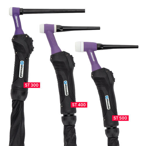 Torcia di saldatura TIG - ST series - SINCOSALD - raffreddata ad acqua / AC/DC / manuale