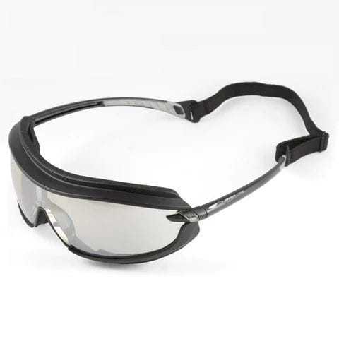 Occhiali di protezione in policarbonato - DUSTFREE - SWISS ONE SAFETY SA - in nylon / in espanso / con trattamento anti-graffio