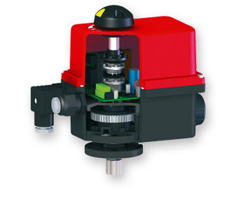 Attuatore per valvola elettrico - ER series - VALPES - rotativo / con indicator