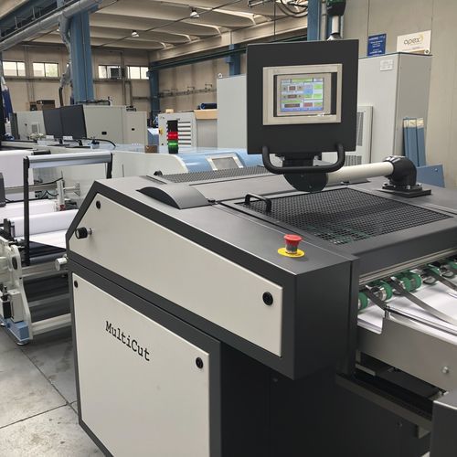 Macchina da taglio per carta - MU-520  - TECTUPRINT - CNC / per l'industria tipografica