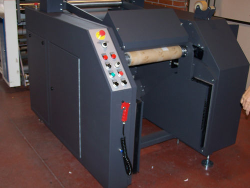 Stand avvolgitore-svolgitore di rotolo di carta - 520 series - TECTUPRINT - completamente automatico