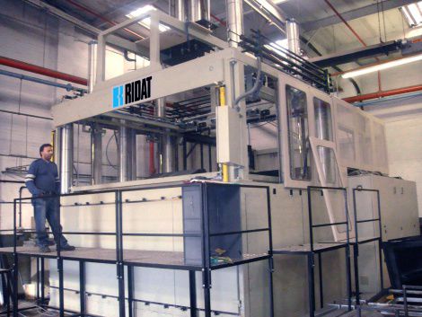 Formatrice per plastica - 12080AVF  - RIDAT - automatica / sottovuoto