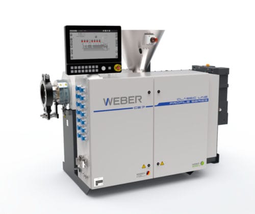 Estrusore bivite - CE series - Weber - per PVC / compatto