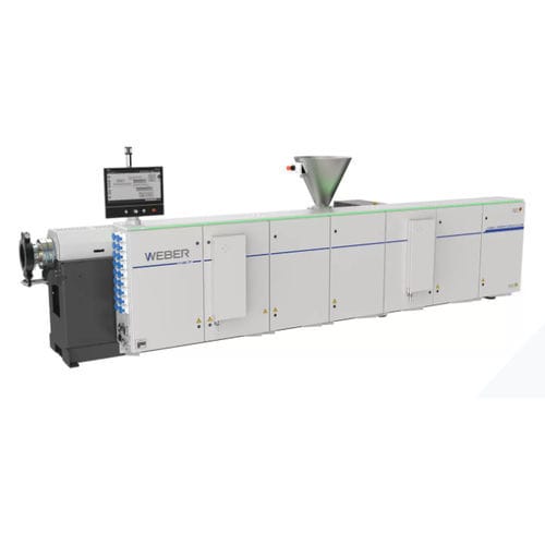 Estrusore monovite - NE series - Weber - per tubi / per PP / per PE-RT