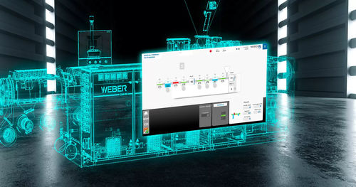 Sistema di controllo di automatizzazione - OS5 - Weber - digitale / ad uso industriale / automatico