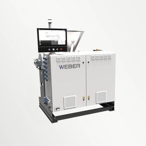 Estrusore bivite conica - CE Classic Line - Weber - per tubi / per PVC / a cilindro liscio