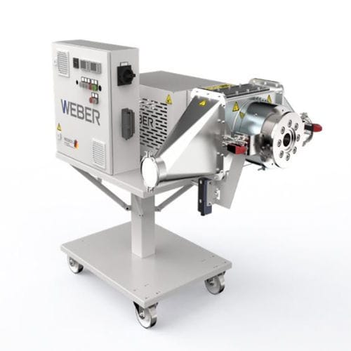 Granulatore frontale - DS series - Weber - per PVC / per l'industria plastica / per fabbricazione di granuli in plastica
