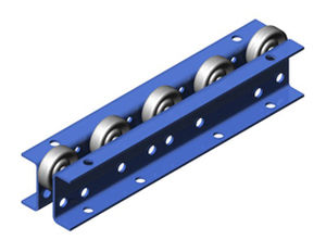Guida trasportatore a rotelle - WRA - LEWCO, Inc. - verticale / da trasporto / per pallet